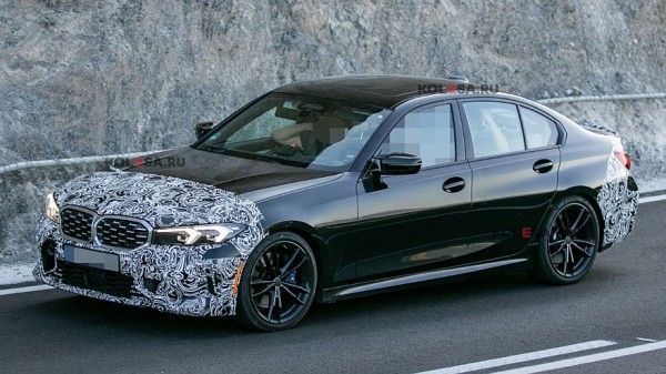 BMW 3 series готовится к очередному обновлению: замаскированный седан проехался на камеру